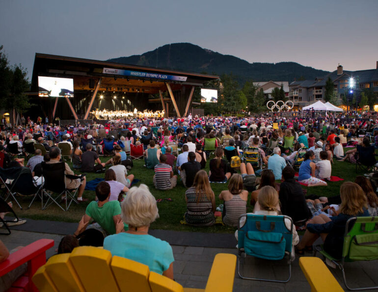 Symphony at Whistler Olympic Plaza featuring the VSO